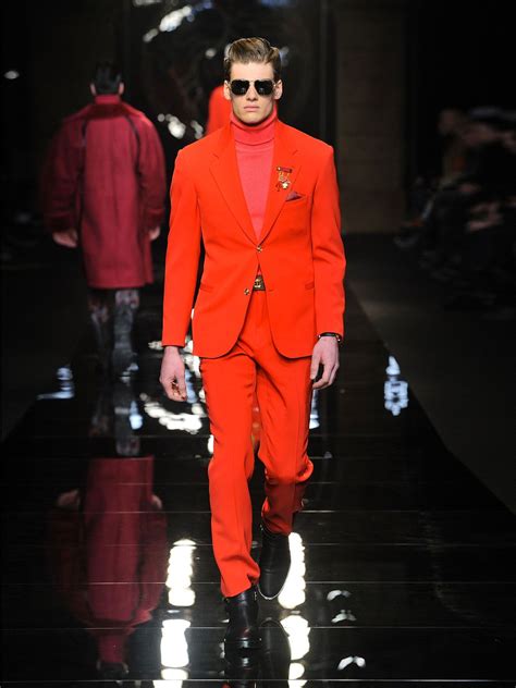 versace red suit|Versace suits outlet.